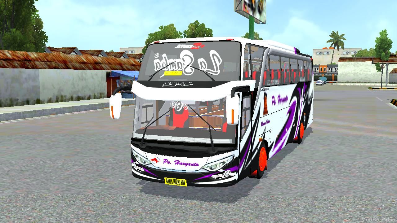 Download Mod Bussid Bus JB2+ SHD – PO. Haryanto La Samba