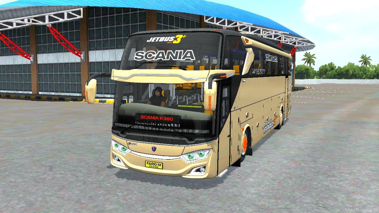 Download Mod Bussid Bus JETBUS 3 SCANIA VOYAGER By Angga Saputro