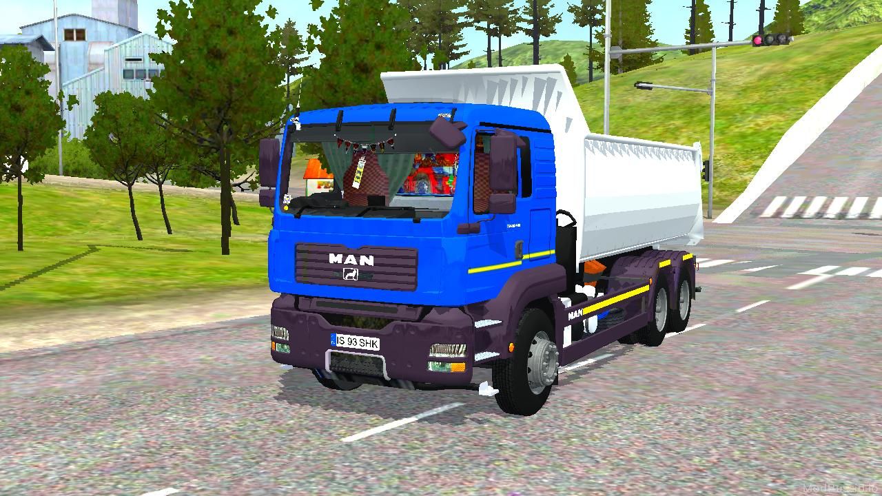 Download Mod Bussid MAN TGA Energrom Edition Truck By MAH Channel