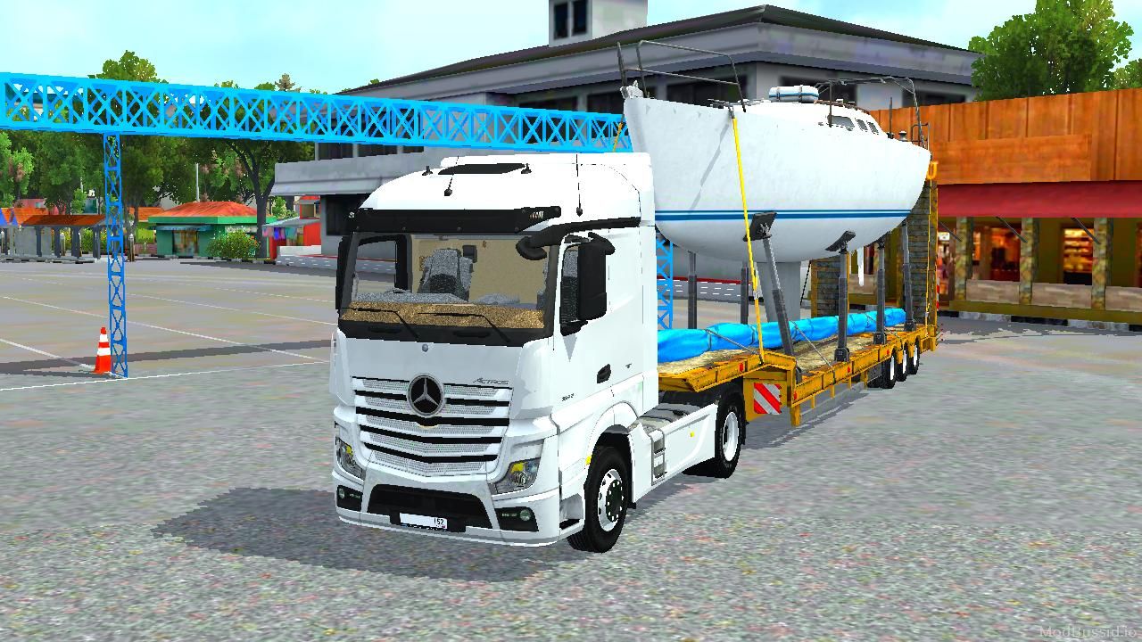 Download Mod Bussid Mercy Actros 1863 Euro 6 Overload By MAH Channel