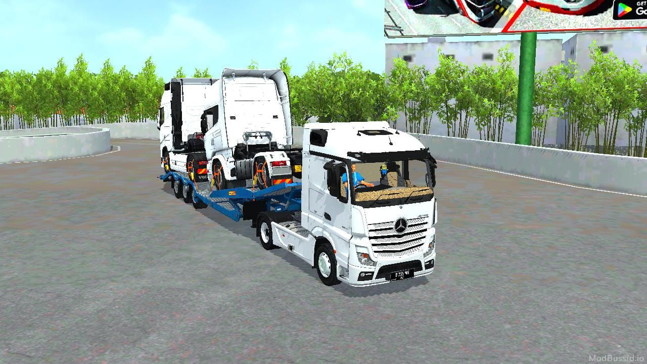 Photo of Mercy Actros Trailer SCN VLV 2