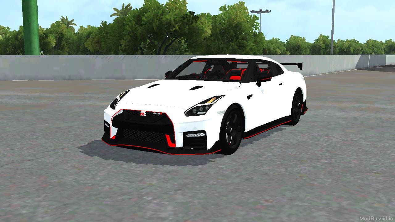 Download Mod Bussid Nissan GTR Nismo Car By MAH Channel
