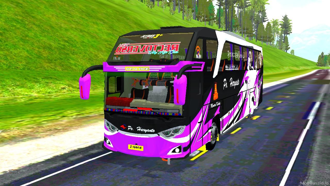 Download Mod Bussid Bus Rexus Rombak By HF Project