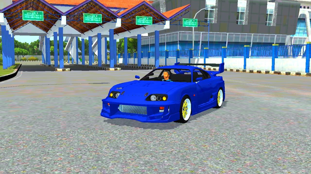 Download Mod Bussid Toyota Supra M4K Car By MAH Channel