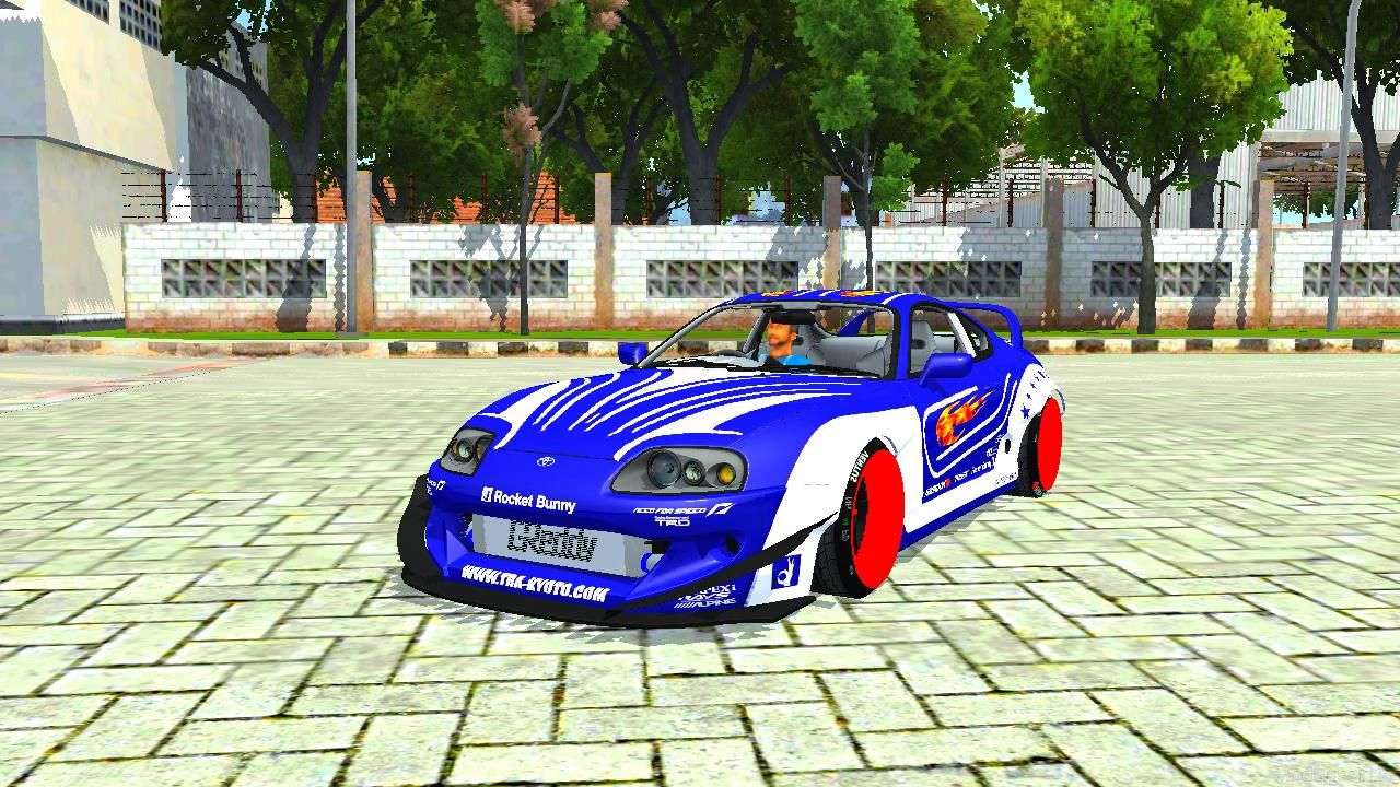 Download Mod Bussid Toyota Supra Rocket Bunny By Hanzoo Mod