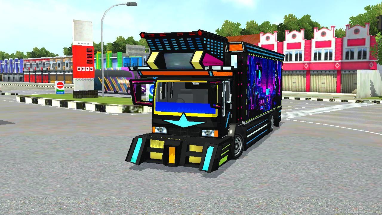 Download Mod Bussid Truk Kontes By MAH Channel