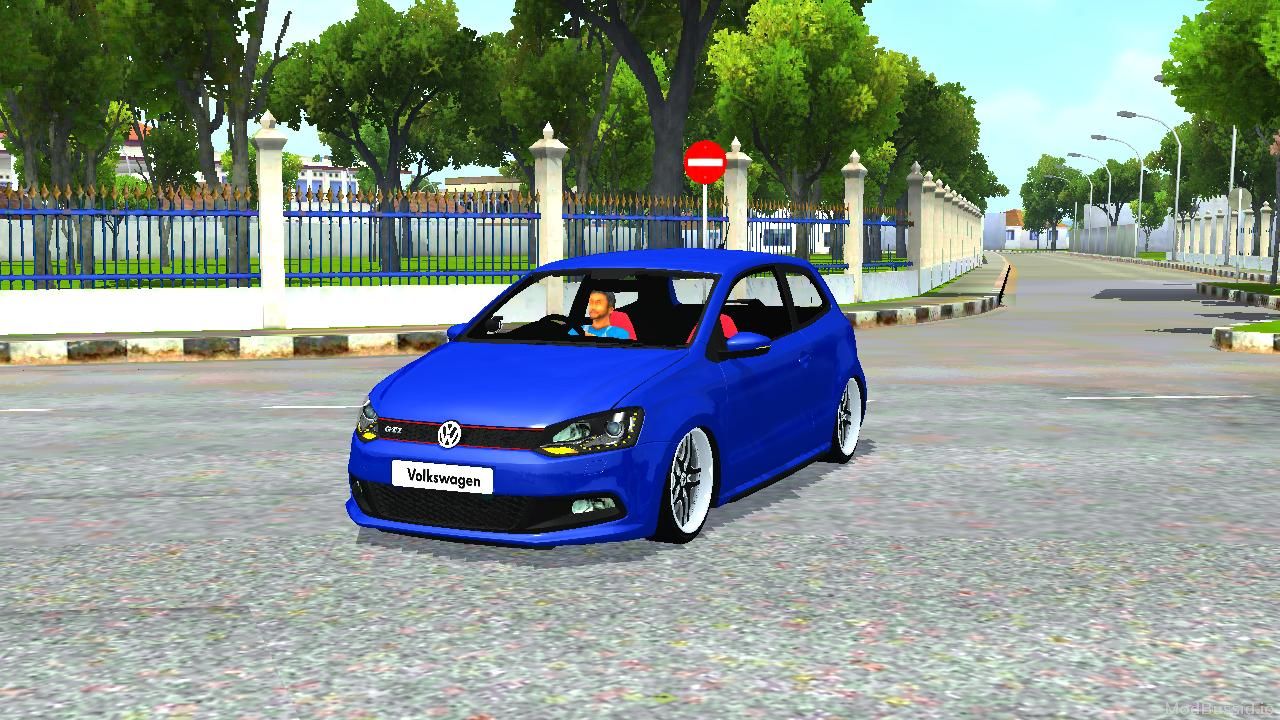 Download Mod Bussid Volkswagen Polo GTI Stance Car By Hanzoo Mod