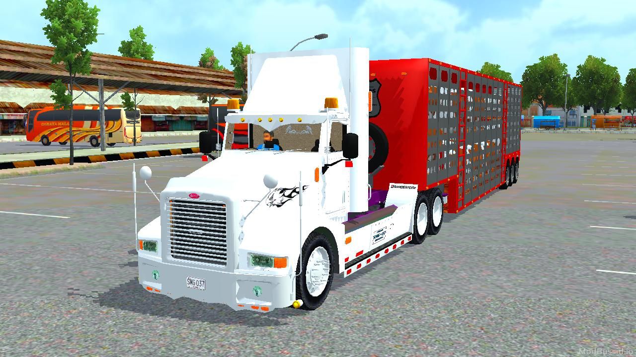 Download MOD BUSSID Peterbilt 385