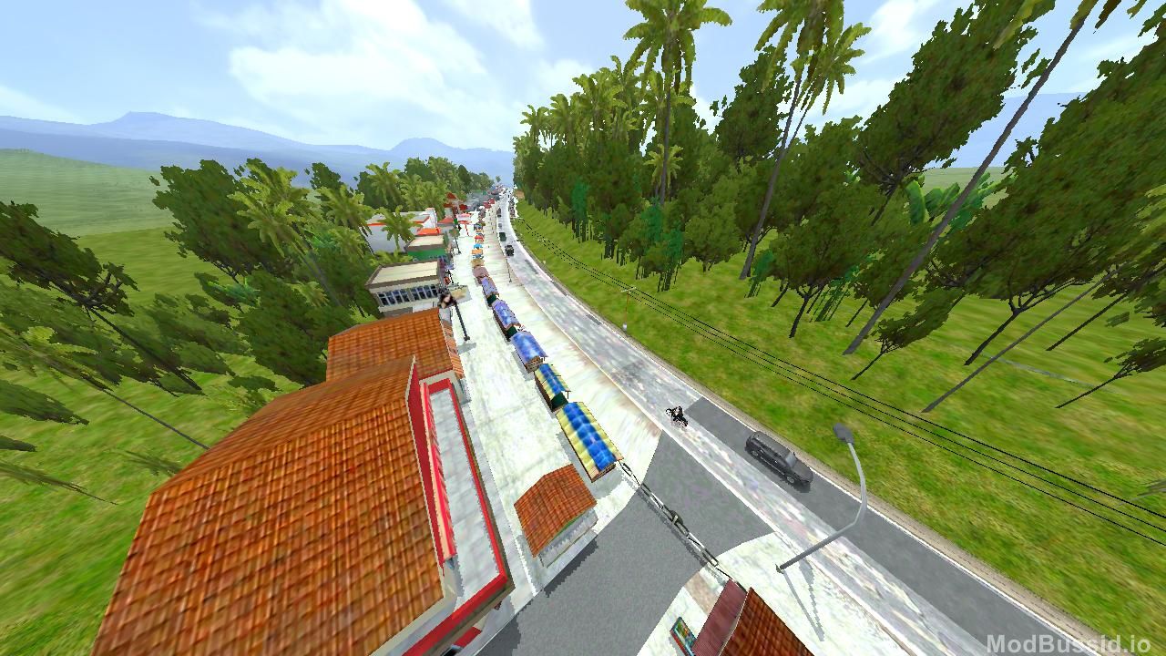 Download Mod Bussid Map Puncak Jalan Rusak