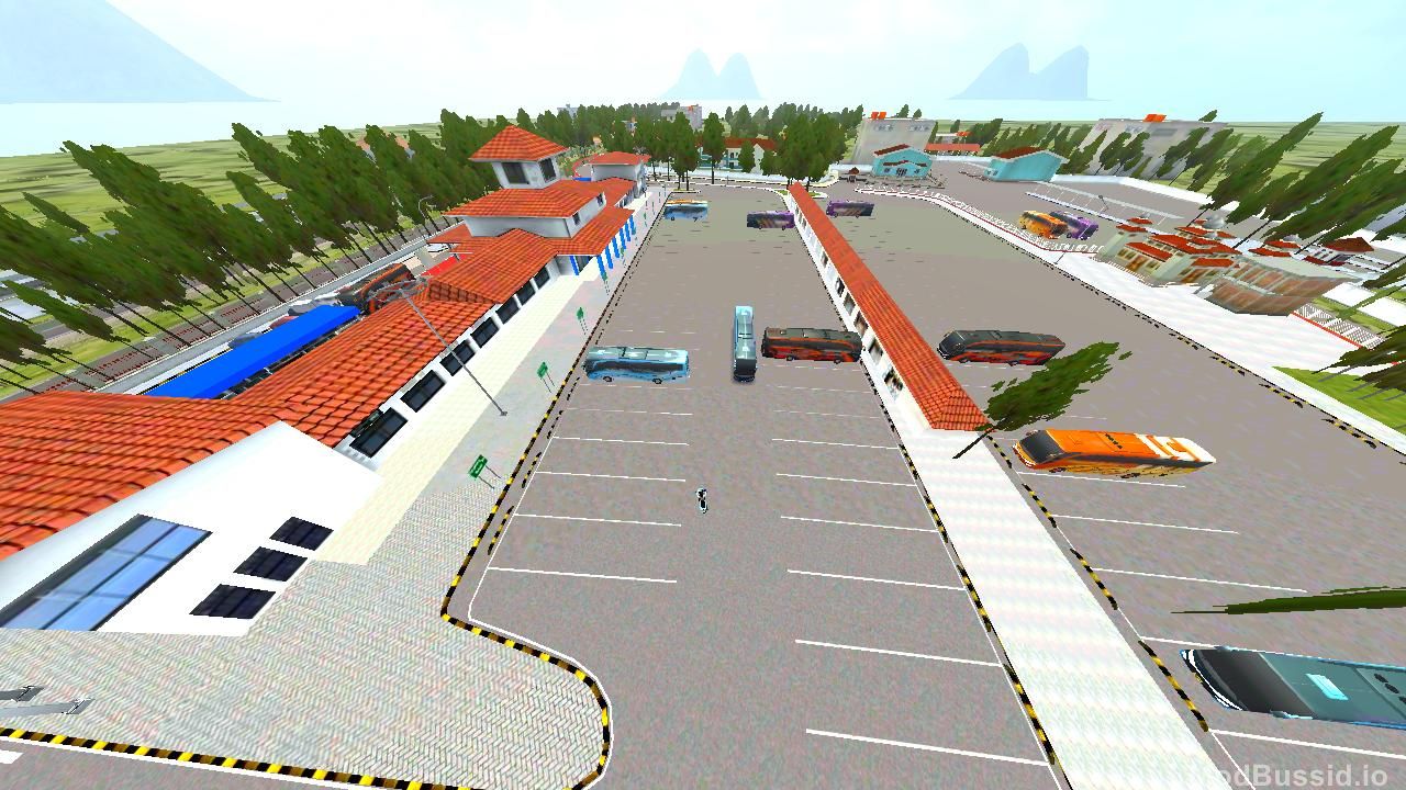 Download MOD BUSSID Terminal Poris Plawad