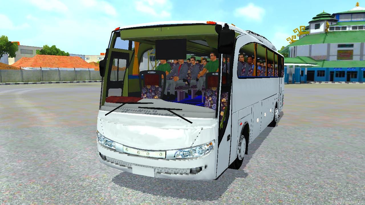 Download Mod Bussid Bus Travego Smile PNP