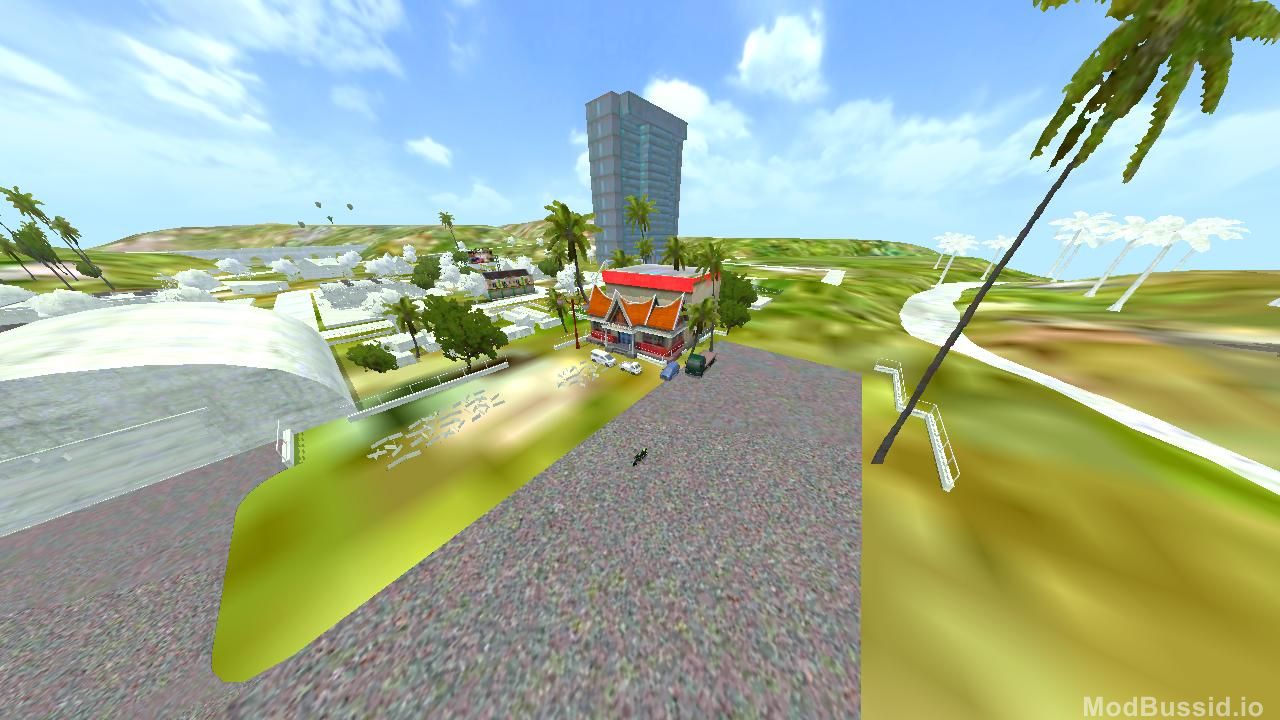 Download MOD BUSSID Uji Coba Map FF By Ghanilb