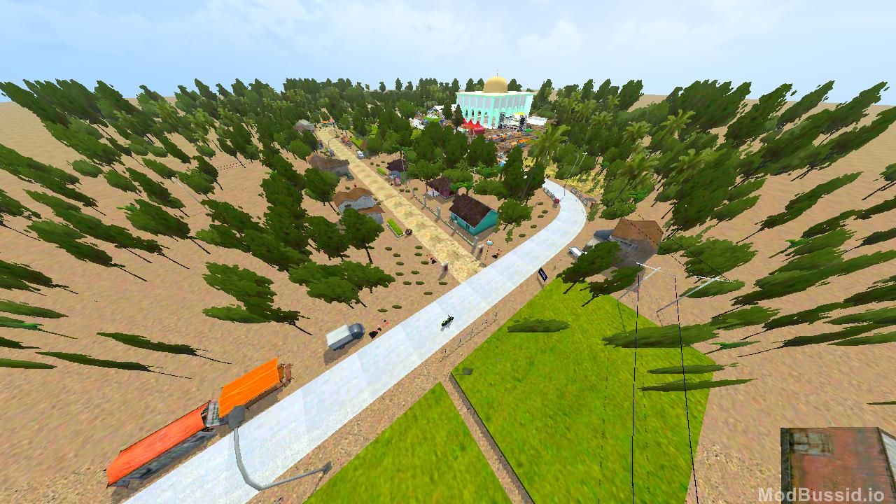 Download Mod Bussid Up Ramadhan Map