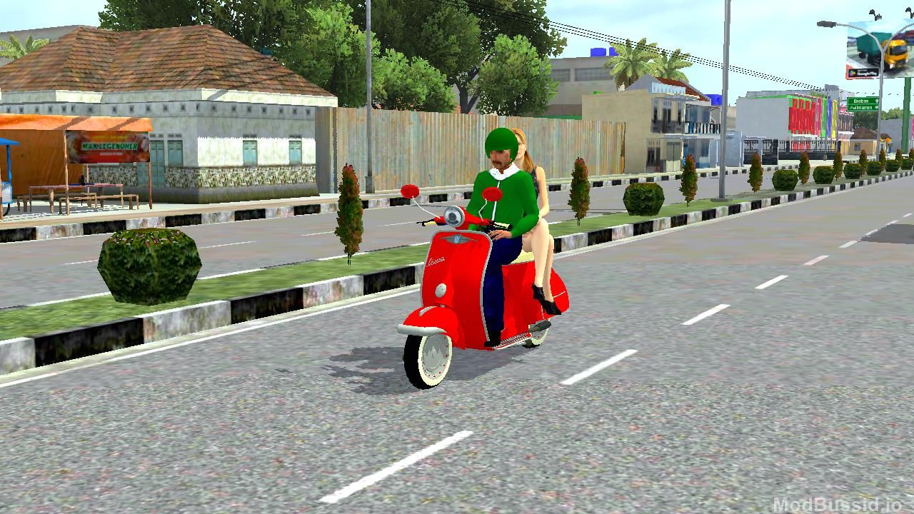Download Mod Bussid Vespa Super 150