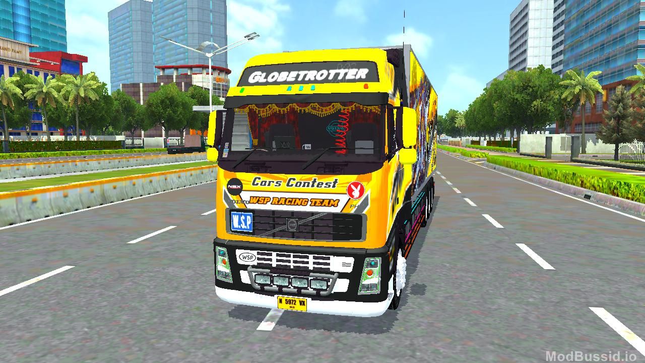 Download MOD BUSSID Volvo Globetrotter by WSP