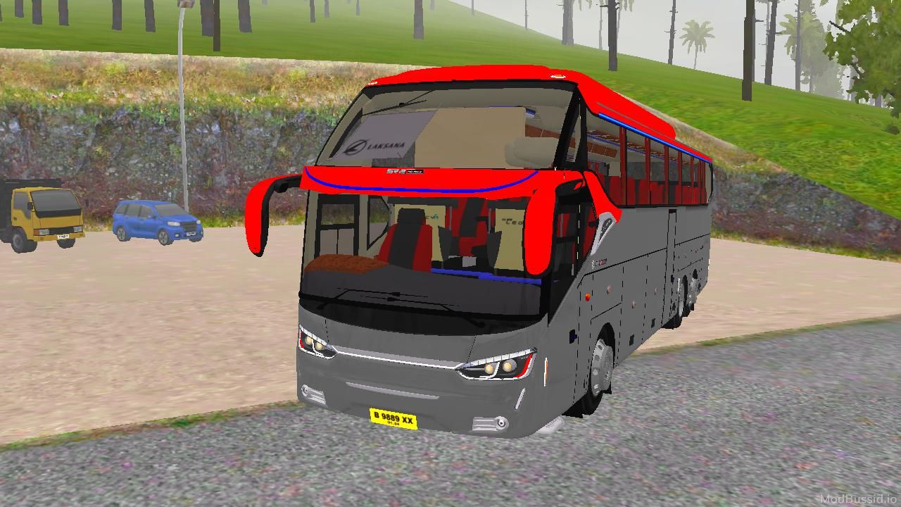 Download Mod Bussid Bus XHD LAKSANA By Nyoman RS