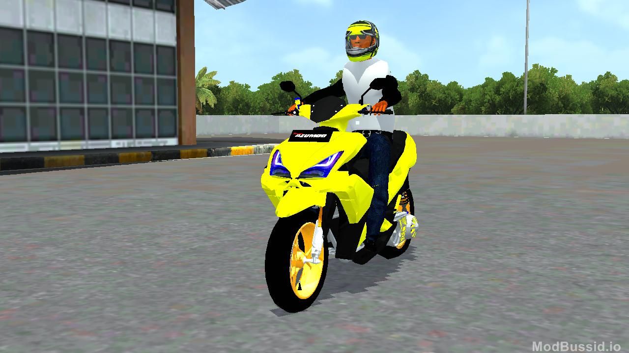 Download MOD BUSSID Yamaha Aerox 155