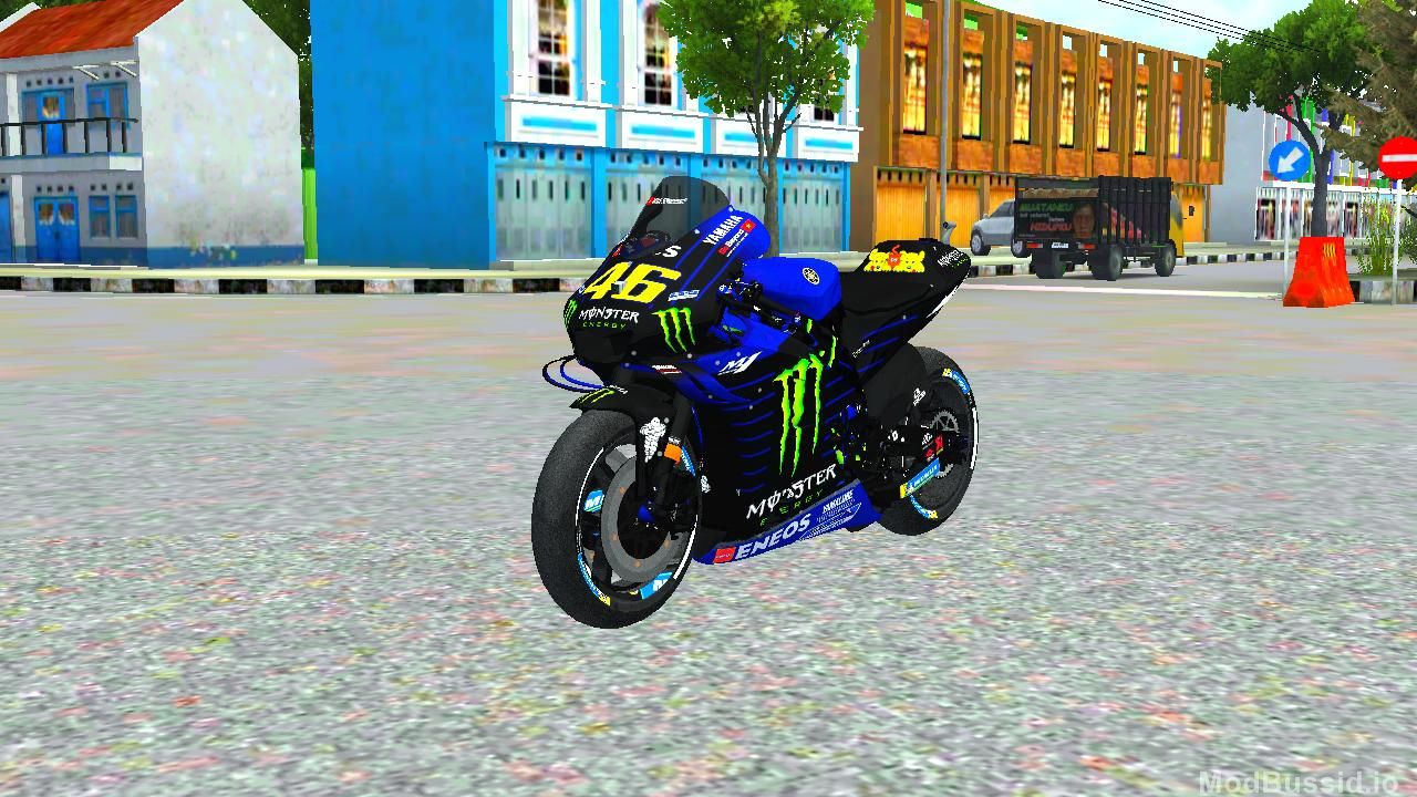 Download MOD BUSSID Yamaha YZR Valention Rossi