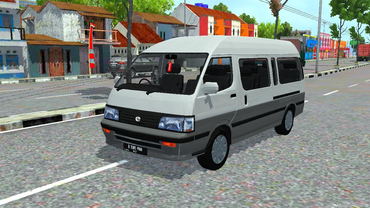 Download Mod Bussid 1994 Toyota HiAce Super Custom