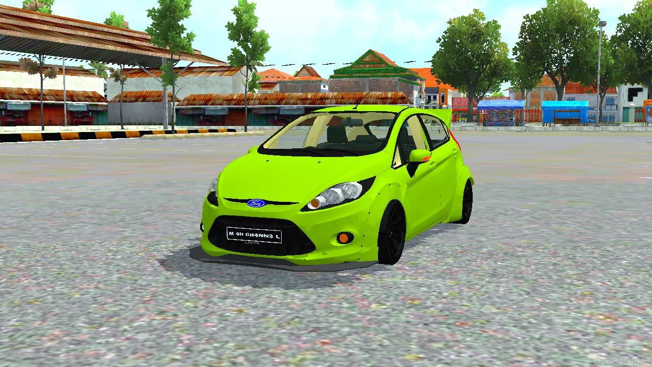 Download Mod Bussid Ford Fiesta Car By MAH Channel