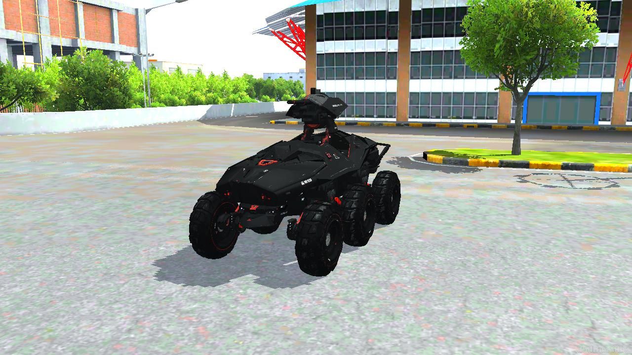 Download Mod Bussid Goliath UGV APEX Car By MAH Channel