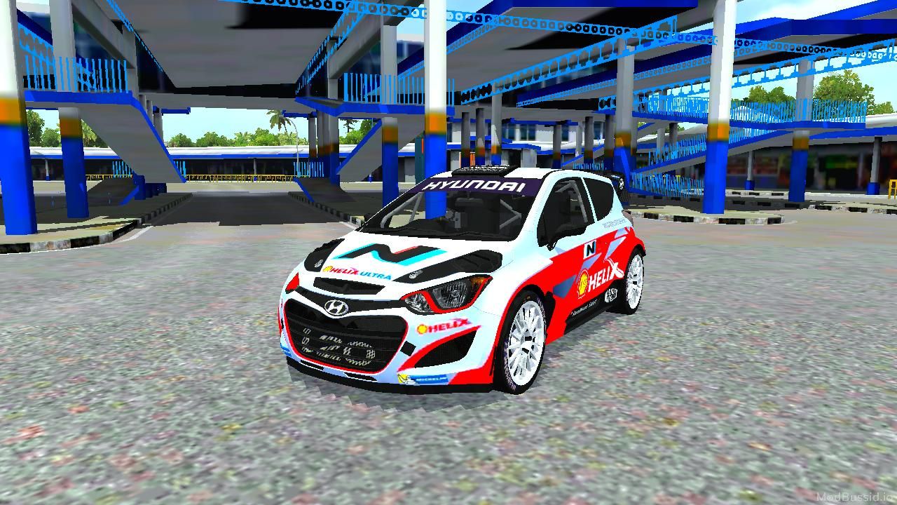 Download Mod Bussid Hyundai i20 WRC By MAH Channel
