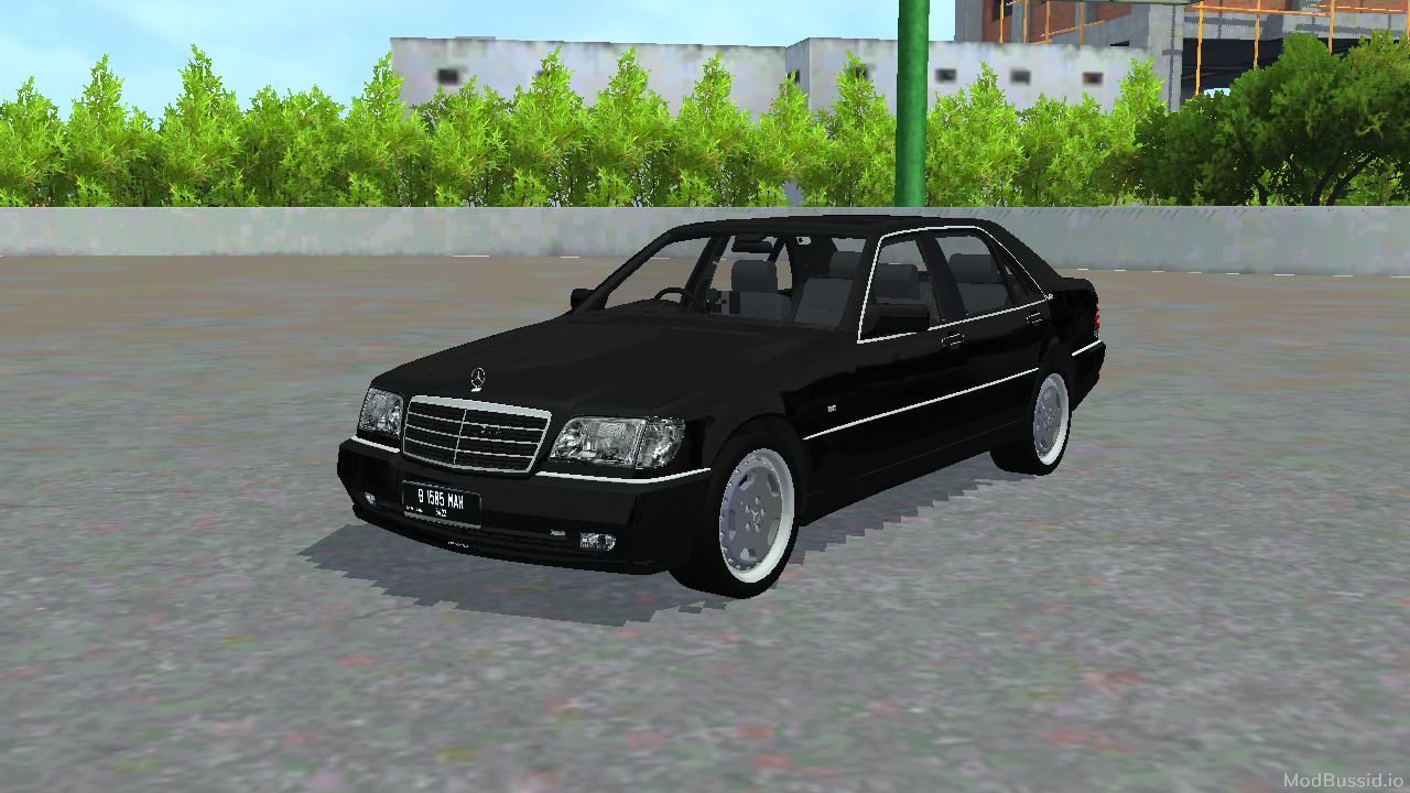 Download Mod Bussid Mercedes-Benz W140 AMG