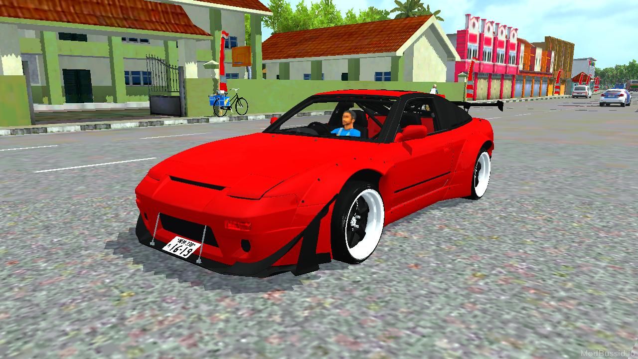 Download Mod Bussid Nissan 180SX Rocket Bunny