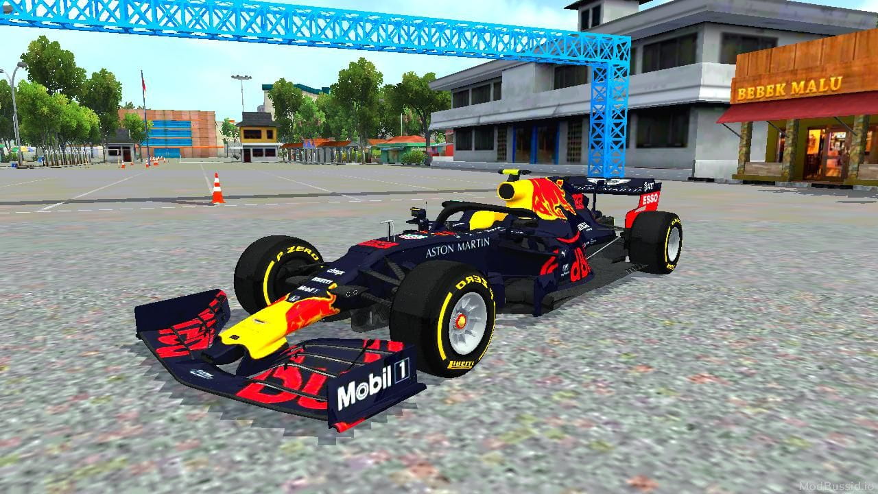 Download Mod Bussid Red Bull RB15 F1 2019