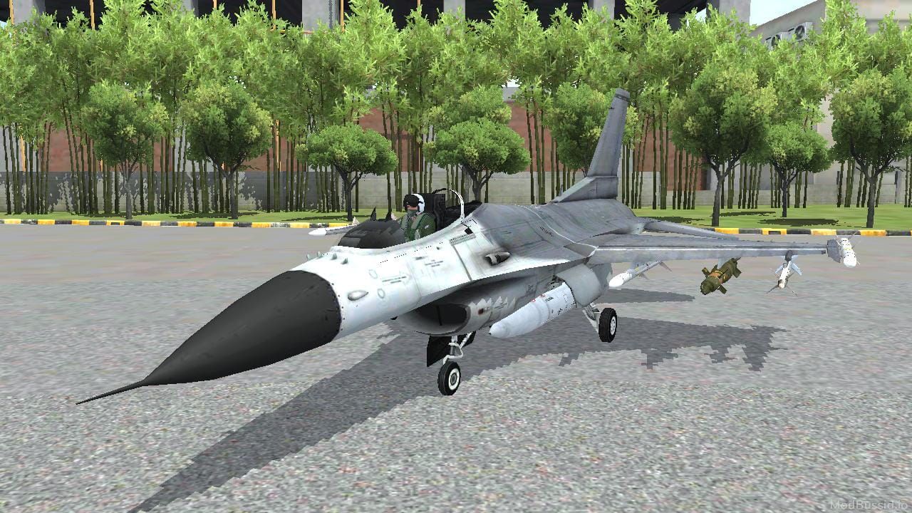 Download Mod Bussid F-16 A