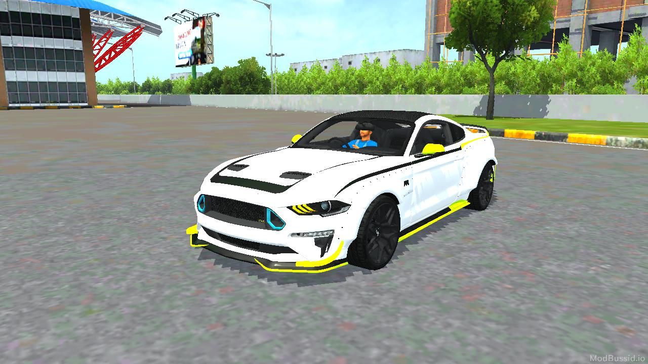 Download Mod Bussid Ford Mustang RTR Spec 5 2021