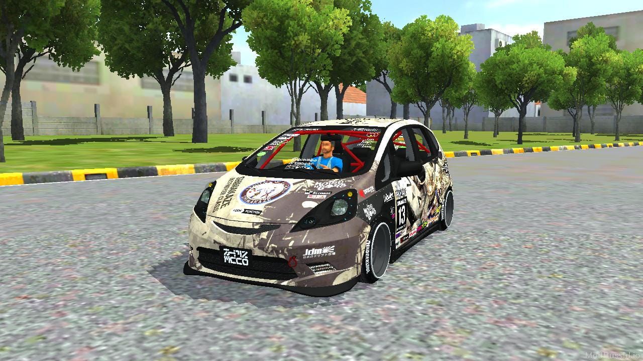 Download Mod Bussid Honda Fit Street Modification