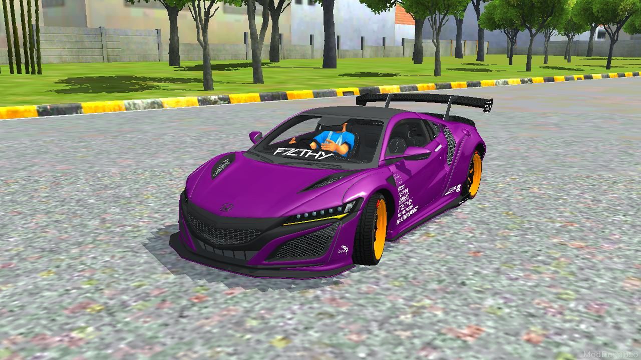 Download Mod Bussid Honda NSX Liberty Walk 2023 Version