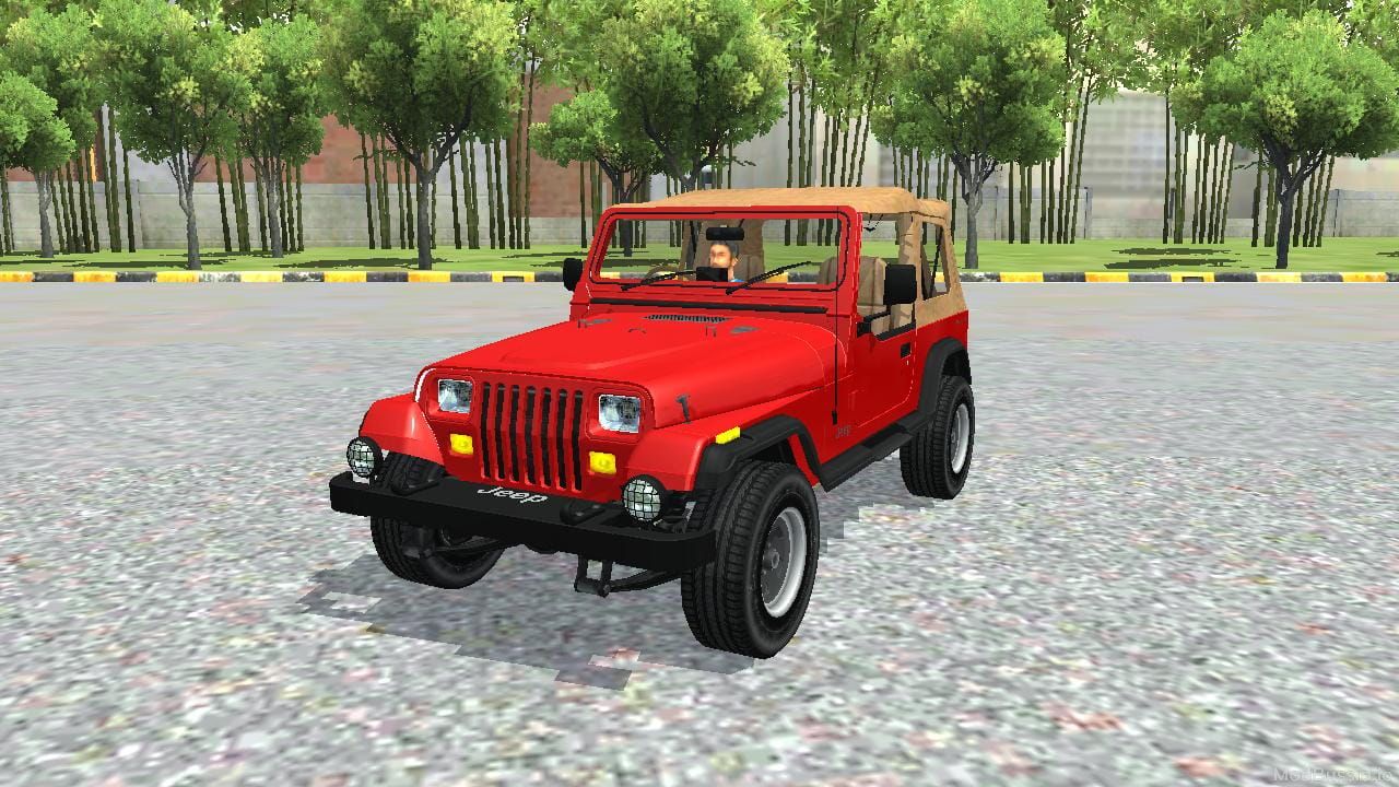 Download Mod Bussid Jeep Wrangler 1988 Classic 4X4
