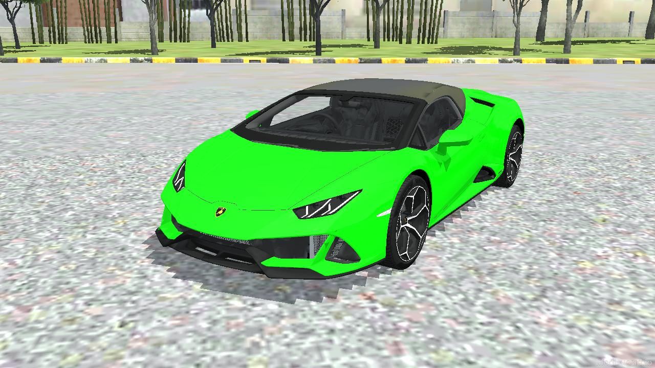 Download Mod Bussid Lamborghini Huracan EVO Spyder