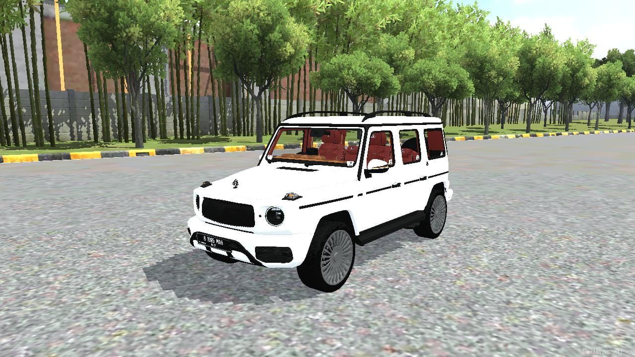 Download Mod Bussid Mercedes-Benz G600 Maybach Car