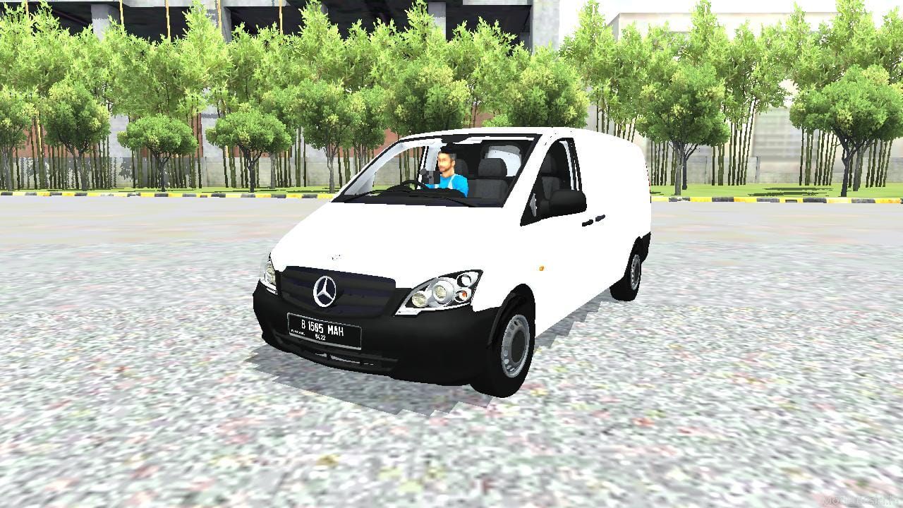 Download Mod Bussid Mercedes-Benz Vito By TeamMOH