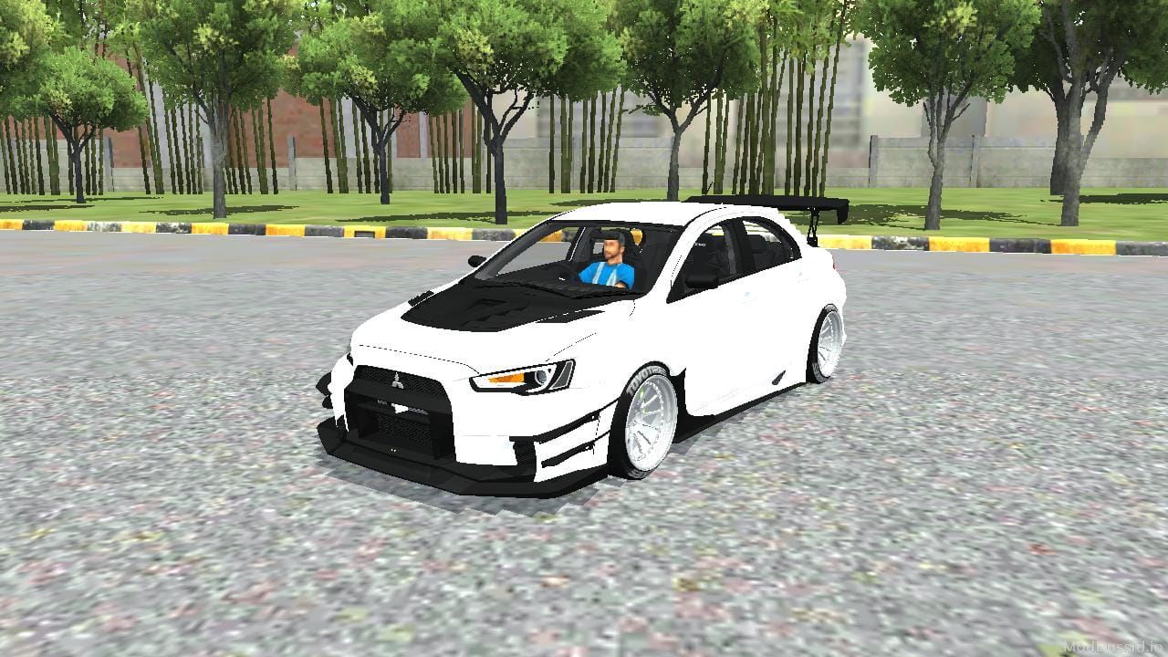 Download Mod Bussid Mitsubishi Lancer Evolution X 2015 Varis Kit Car