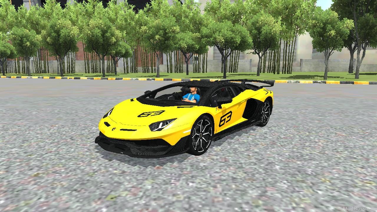 Download Mod Bussid New Lamborghini Aventador SVJ