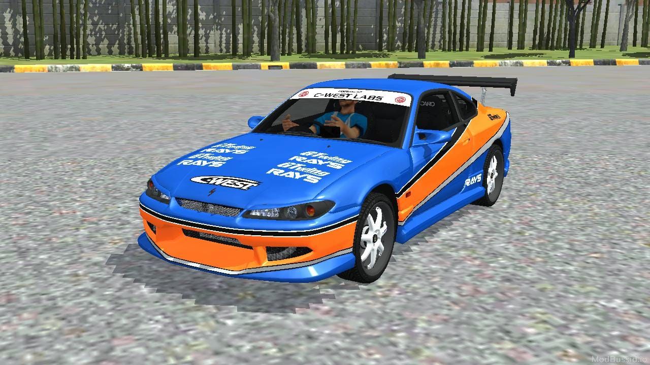 Download Mod Bussid Nissan Silvia S15 Spec S Monalisa