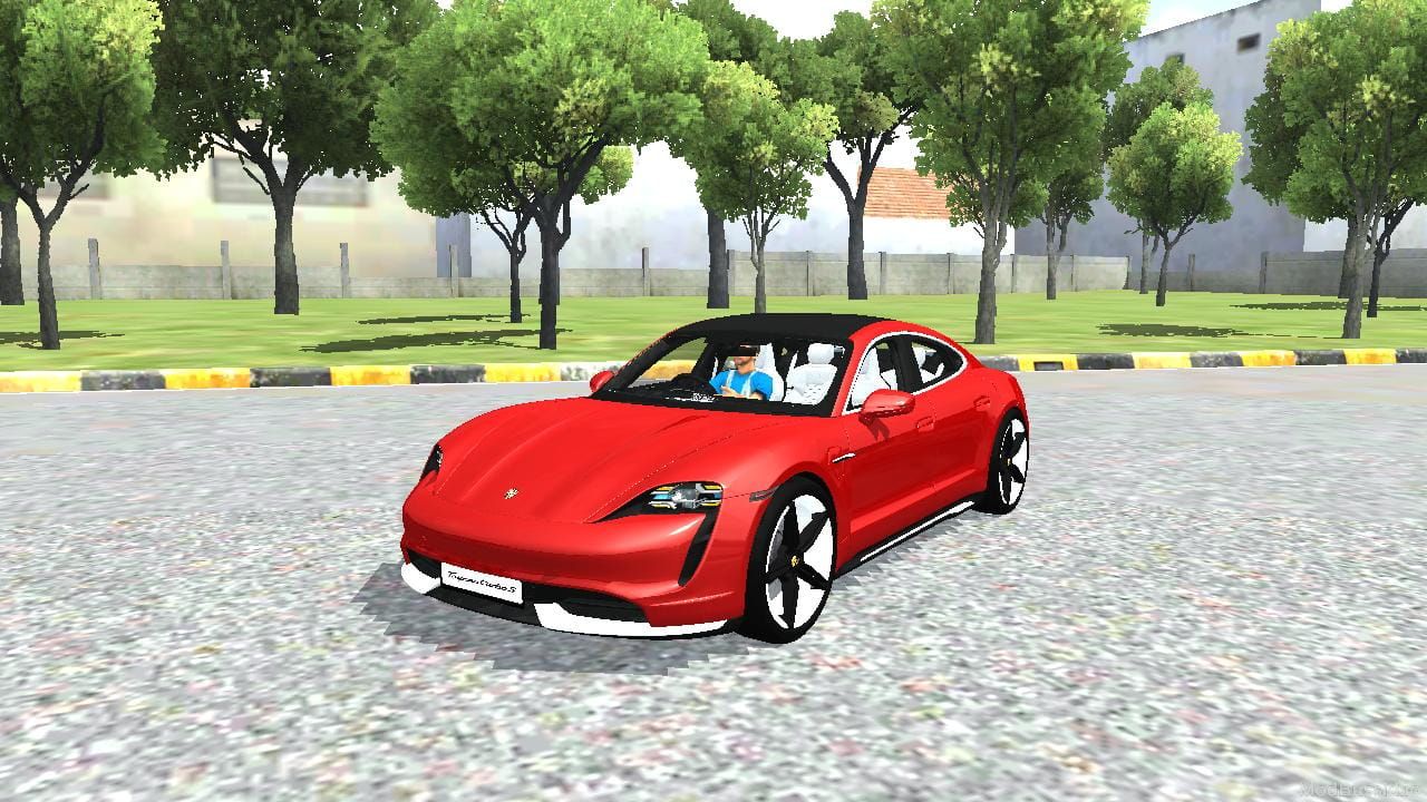 Download Mod Bussid Porsche Taycan Turbo S 2023