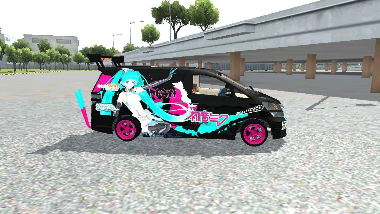 Photo of Toyota Vellfire - Miku Hatsune Itasha 3
