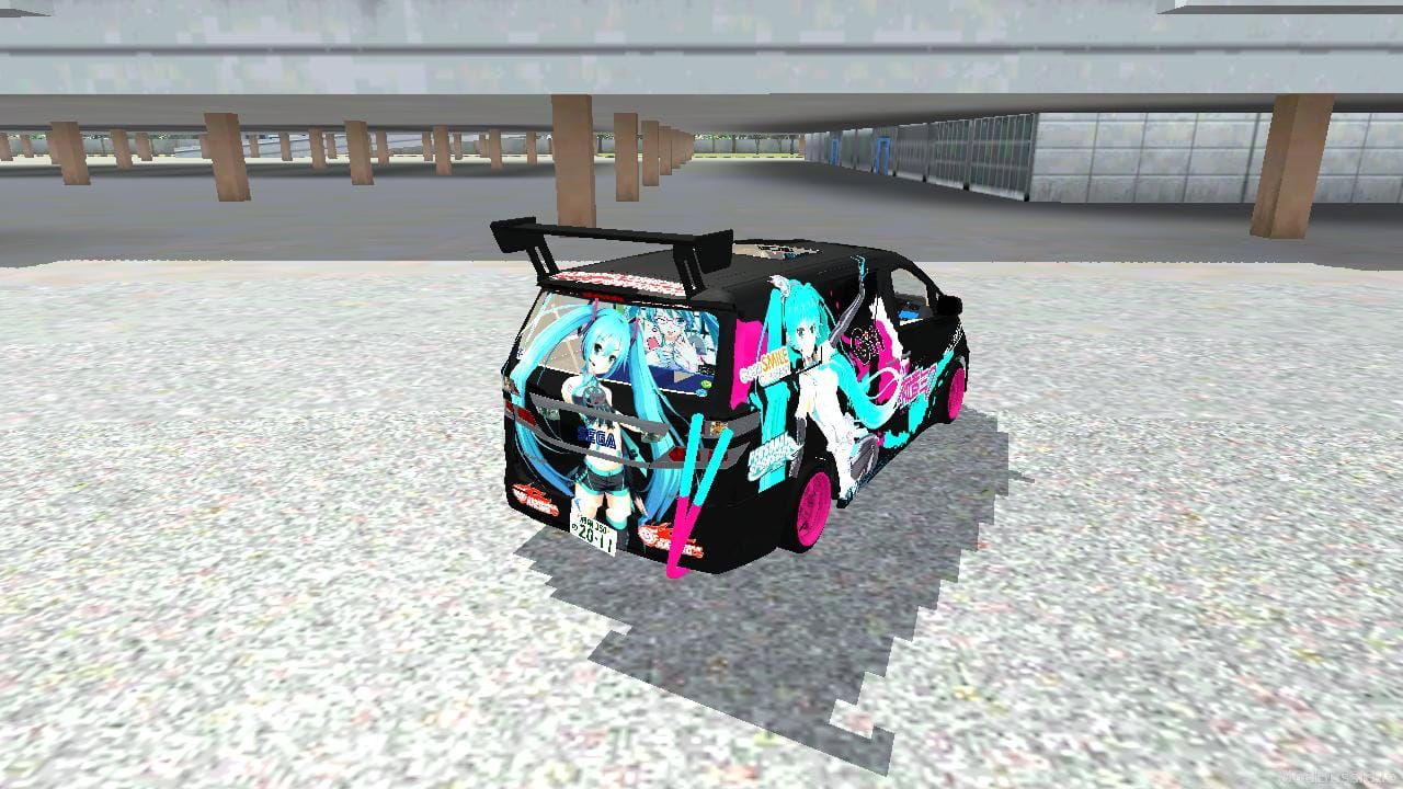 Photo of Toyota Vellfire - Miku Hatsune Itasha 4