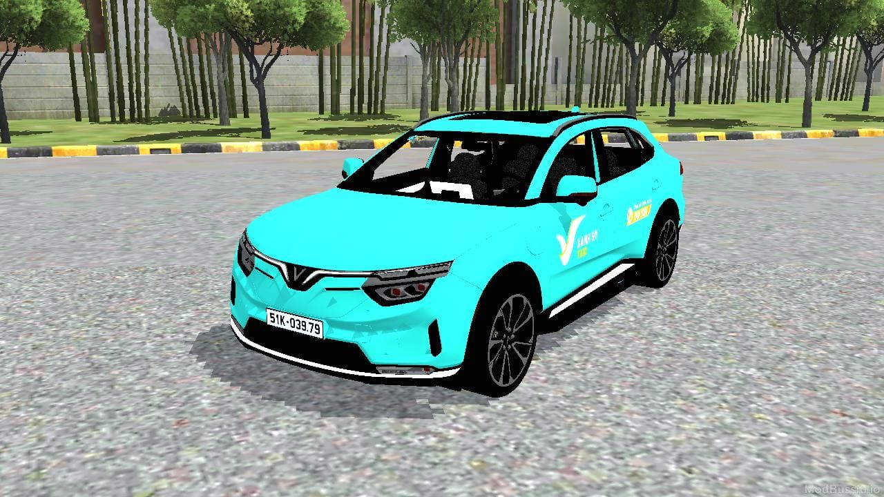 Download Mod Bussid VinFast VF8 (Xanh SM)