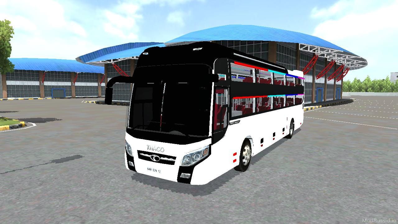 Download Mod Bussid Xe Thaco 2018 Giáp Diệp