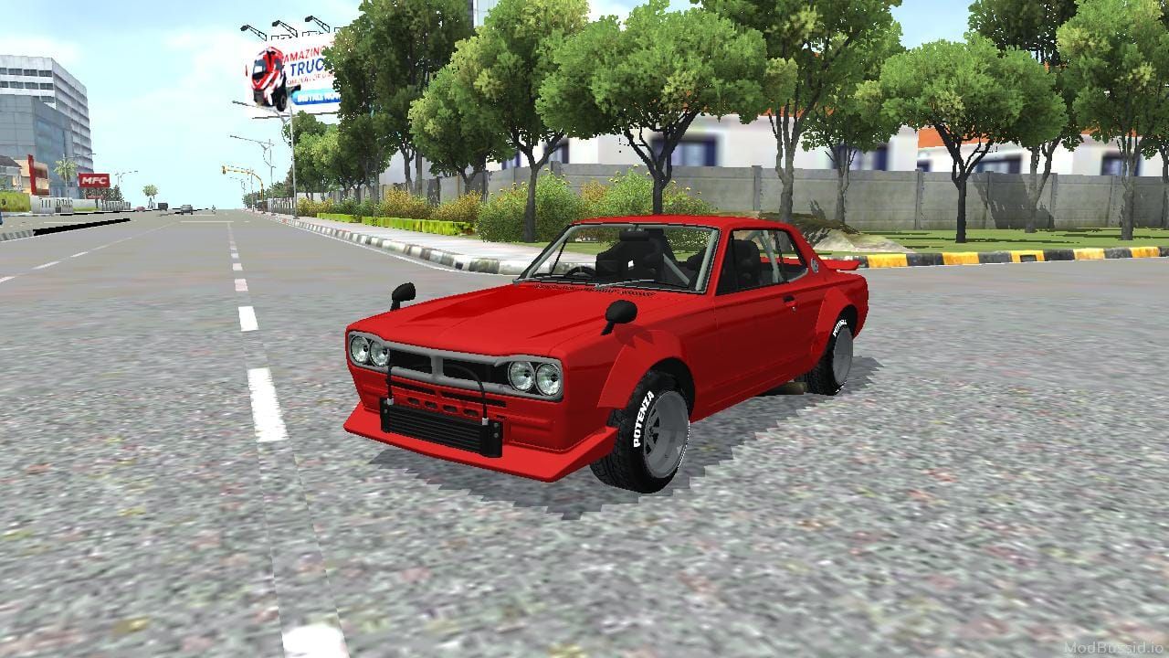 Download Mod Bussid 1969 Nissan Skyline 2000 GT-R By MAH Channel