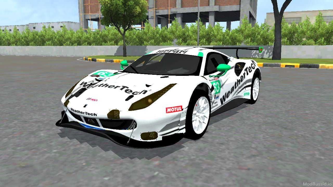 Download Mod Bussid 2018 Ferrari 488 GT3 Car By BassamAzuper