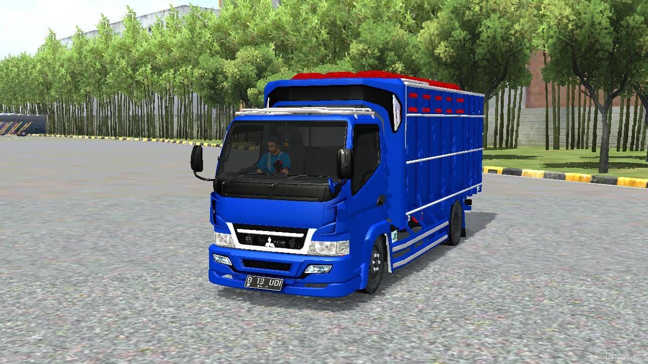 Download Mod Bussid A CANTER CUSTOM 21 BUDESIGN