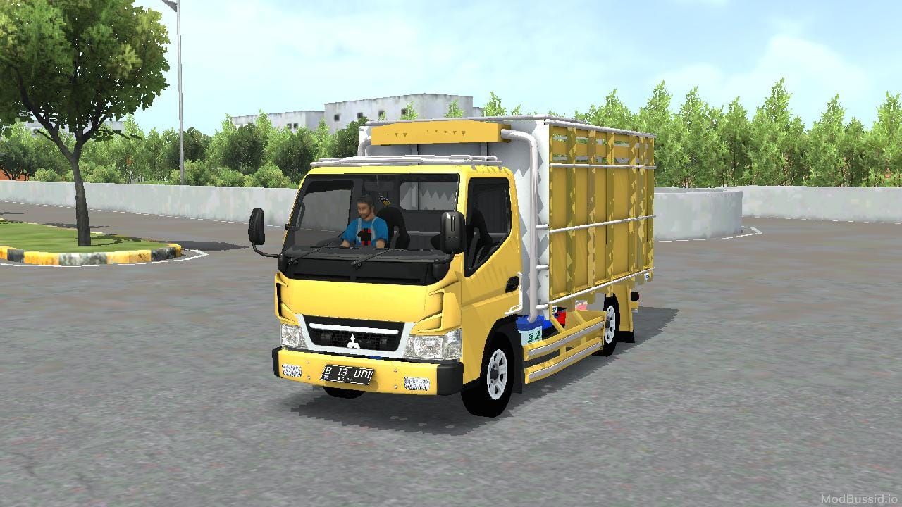 Download Mod Bussid A CANTER ENGKEL HEREX BUDESIGN