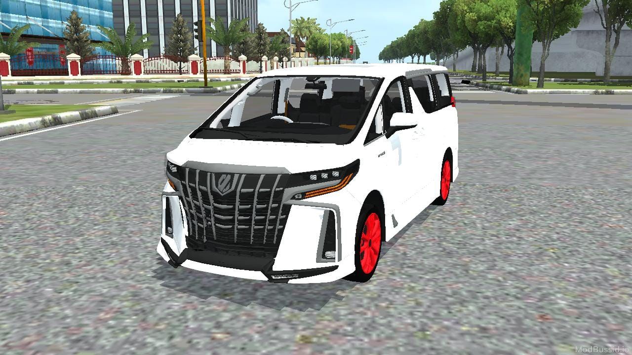Download Mod Bussid Alphard Hybrid By MAH Channel
